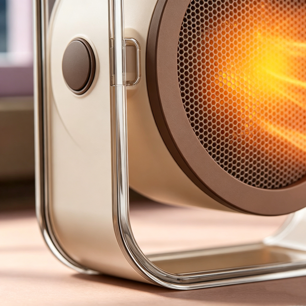 Desktop Oscillating Space Heater