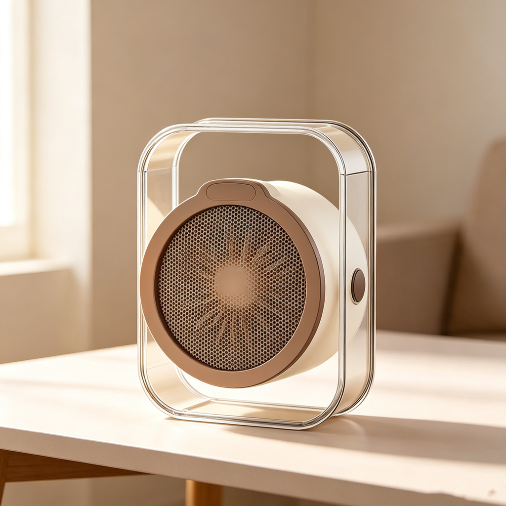 Desktop Oscillating Space Heater