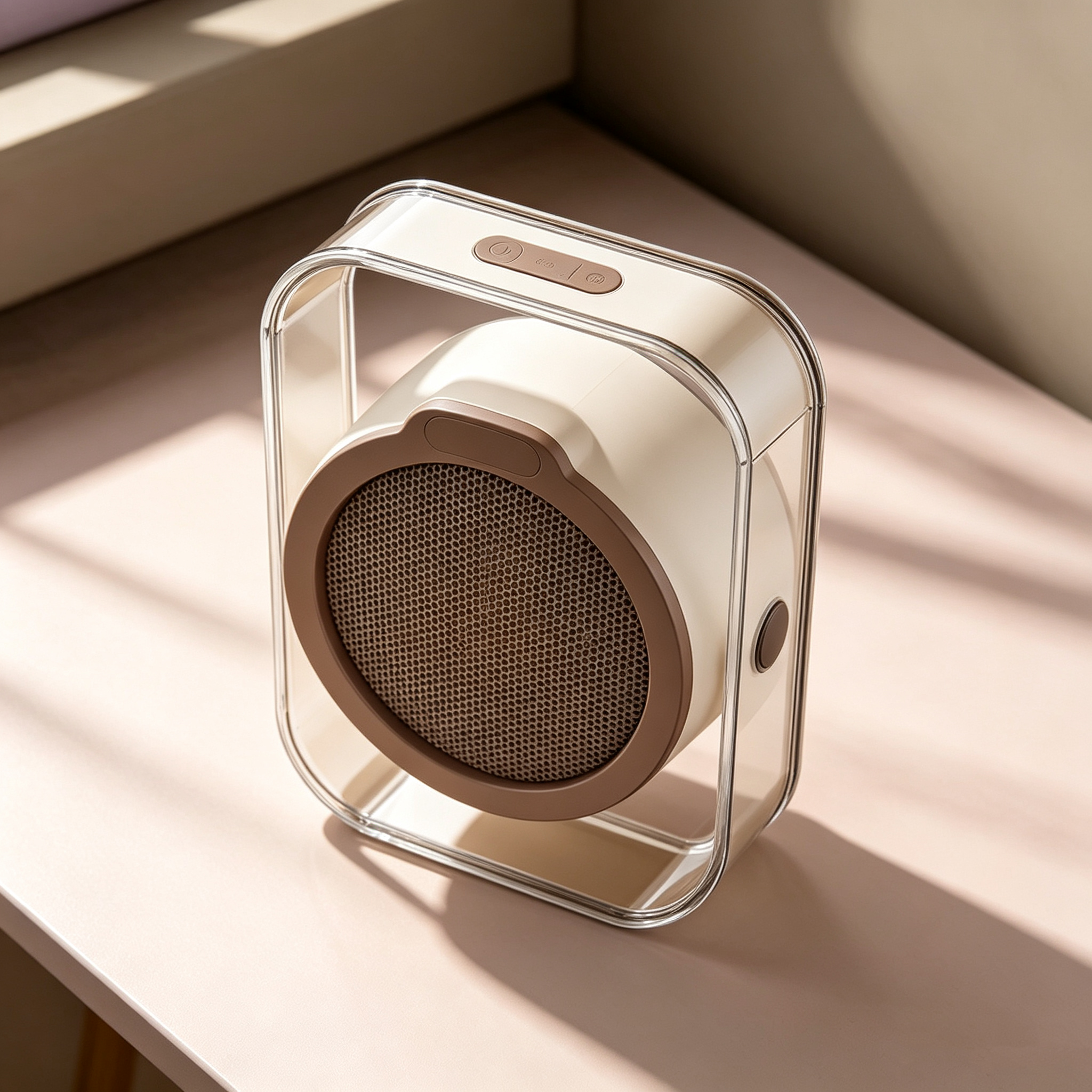 Desktop Oscillating Space Heater